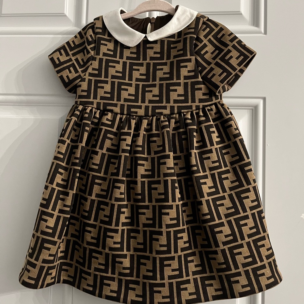 100% authentic Fendi baby doll dress